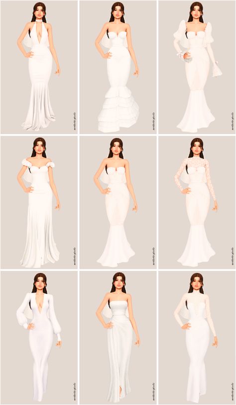 Dresses Sims 4 Cc Maxis Match, Ts4 Wedding Dress Maxis Match, Sims 4 Cc Wedding Maxis Match, Sims 4 Dresses Formal Cc, Ts4 Get Famous Cc, Ts4cc Wedding Dress, Best Maxis Match Cc, Sims 4 Vintage Wedding Dress, Wedding Dress Sims 4 Maxis Match