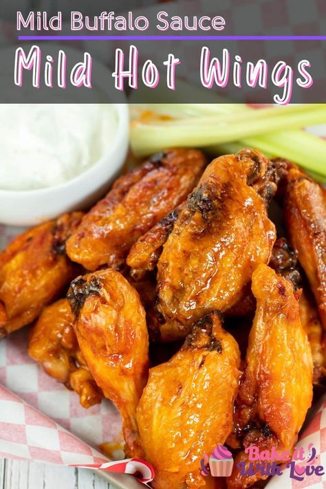 Mild Hot Wing Sauce, Sweet Mild Wing Sauce Recipes, Mild Wings Recipe Baked, Medium Buffalo Wing Sauce, Medium Chicken Wing Sauce, Mild Buffalo Wing Sauce, Buffalo Wild Wings Mild Sauce Recipe, Medium Wing Sauce, Mild Chicken Wing Sauce