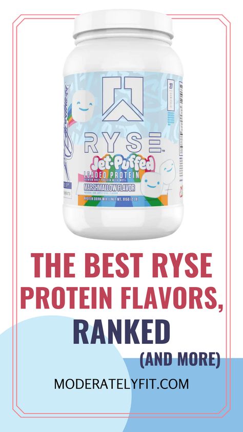 Ryse Protein Marshmallow Recipes, Marshmallow Protein Powder Recipes, Ryse Protein Powder Recipe, Protien Shake Recipes, Protein Powder Coffee, Protien Powders, Baking With Protein Powder, Protein Drink Mix, Protein Coffee