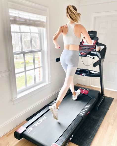 Click to read about this home treadmill on Pinteresting Plans now! Seems like a lot of people who relied on gyms are working on their home fitness during quarantine. I purchased a Sole Treadmill in December when it became too cold for me to push myself outside to run. At home workouts for women are great with the right gym equipment. Gym equipment workout women and gym equipment machine make for the ultimate and best at home gym equipment. #fitness #workout #gym Treadmill Home Gym, Gym Equipment Workout Women, Gym Equipment Machine, At Home Gym Equipment, Gym Equipment Workout, Home Spa Room, Home Treadmill, At Home Workouts For Women, Fitness Influencer