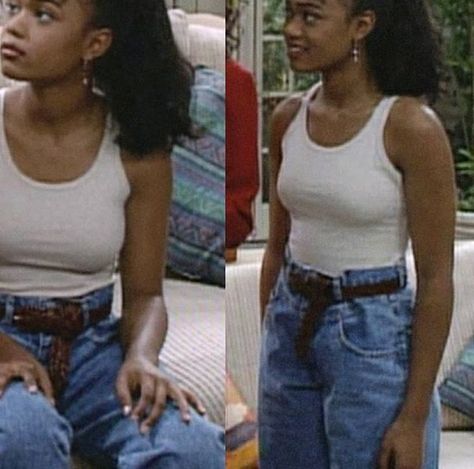 Ashley Banks Outfits, Black 90s Fashion, Ashley Banks, 90’s Outfits, 90s Fits, 90s Inspired Outfits, 00s Fashion, Outfit 90s, 90s Fashion Outfits