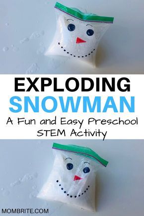 Prek Winter Science Experiments, Easy Winter Science Experiments For Kids, Snowball Preschool Activities, Winter Whole Group Activities Preschool, January Small Group Activities Preschool, Fizzing Ice Experiment, Snow And Winter Activities, December Small Group Preschool, Snowman Science Preschool