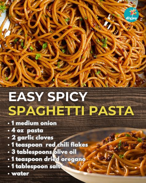 Do you love spicy food? Try this spicy spaghetti pasta recipe! It's easy to make, affordable, and delicious. Spicy Spaghetti Recipes, Spaghetti Pasta Recipe, Spicy Spaghetti, Bacon Chili, Spaghetti Recipes Easy, Mom Breakfast, Chili And Cornbread, Easy Spaghetti, Chinese Cooking Recipes