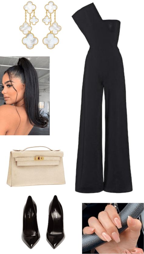 Jumpsuit Outfit Going Out, Jumpsuit Hairstyles Wedding, Hairstyles For Jumpsuits, Jumpsuit Hairstyles Formal, Hairstyle For Jumpsuit, Hairstyles For A Jumpsuit, Hairstyle With Jumpsuit, Jumpsuit Hairstyles, Hairstyles For Jumpsuits Outfit