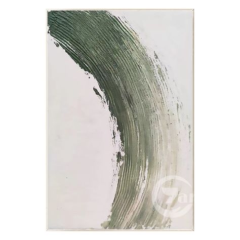 Olive Green Abstract Art, Wabi Sabi Wall Decor, Green Canvas Art, Olive Green Walls, Huge Wall Art, Large Framed Wall Art, Green Artwork, Abstract Painting Large, Green Wall Decor