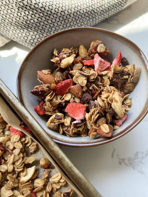 Chocolate Covered Strawberry Granola