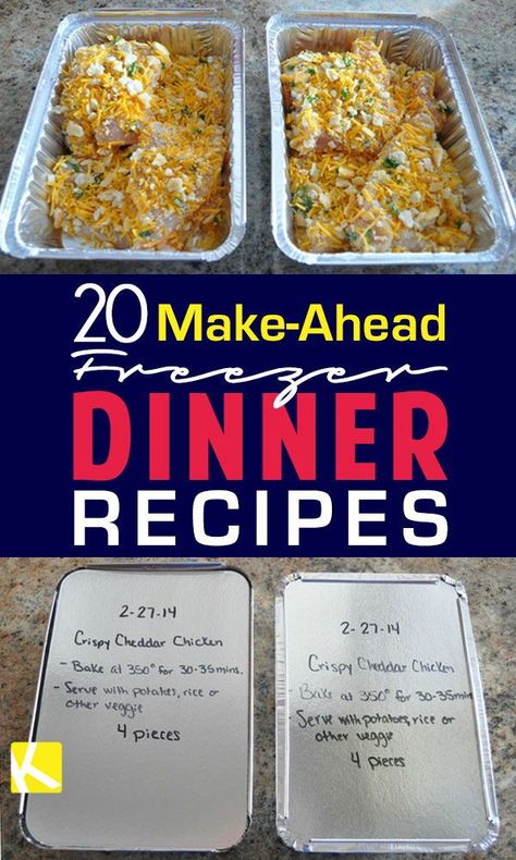 Zach Coen, Freeze Ahead Meals, Freezer Dinners, Freezer Recipes, Freezer Friendly Meals, Freezable Meals, Freezer Meal Planning, Make Ahead Freezer Meals, Meal Train Recipes