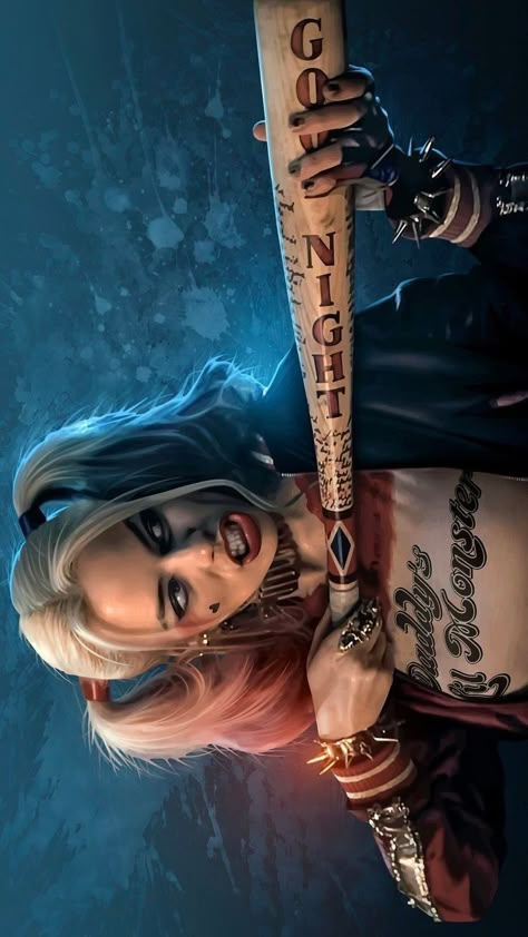 Harleen Quinn, Harley And Joker Love, Der Joker, Harley Quinn Drawing, Margot Robbie Harley Quinn, Harley Joker, Harley And Joker, Margot Robbie Harley, Harley Quinn Artwork