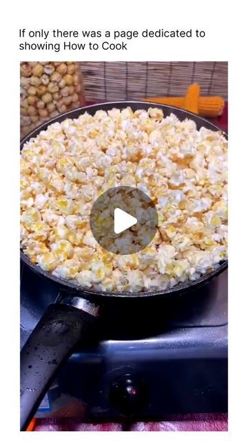 How to Cook Daily on Instagram: "How to make Popcorn 🍿

Follow (us) @howtocookdaily for more Cooking related videos.

© sharing_delicacy

#cooking #recipe #instadaily #explorepage #popcorn" Popcorn, Popcorn On Stovetop How To Make, Popcorn Video, Cooking Popcorn, How To Make Popcorn, Cooking Recipe, How To Cook, Follow Us, On Instagram