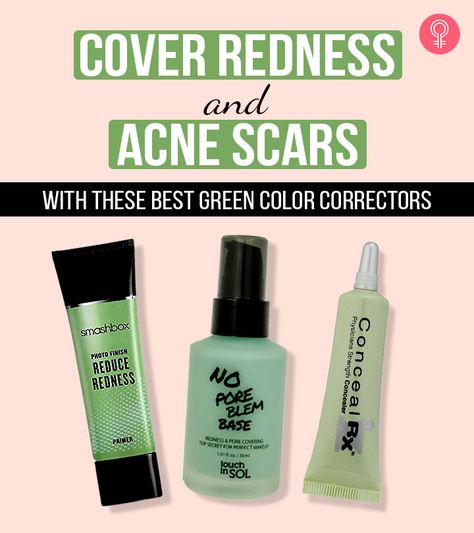 11 Best Green Color Correctors – 2023 Update Best Color Corrector, Green Primer, Green Corrector, Green Color Corrector, Applying Concealer, Green Concealer, La Girl Pro Concealer, Colour Corrector, Color Correcting Concealer