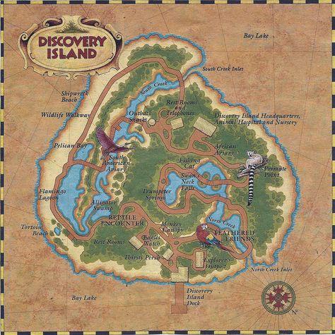 [​IMG] Disney Buildings, Discovery Island, Pelican Bay, Florida Theme Parks, Planet Coaster, Disney Memories, Island Map, Rare Birds, Disney Theme Parks