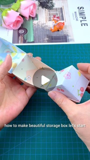 paper crafts creator on Instagram: "Dear children, come with me to fold a beautiful storage box #parentchild handicraft #handmade #diy #origami #tutorial #origami #handmade #toys #kindergarten #handmade paper craft ideas" Handmade Paper Craft, Regalos Diy, Box Origami, Tutorial Origami, Gift Containers, Paper Craft Ideas, Instruções Origami, Diy Backpack, Paper Origami