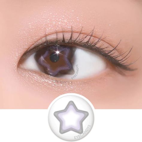 buy #coloredlenses #contactlens #purpleeyes colored contacts Galaxy Eye Contacts, Unique Eye Contacts, Star Eye Contacts, Star Contact Lenses, Cool Contact Lenses, Star Contacts, Eye Contacts Colored, Purple Contact Lenses, Constellation Aesthetic