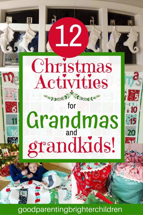 Christmas Traditions For Grandchildren, Christmas Games For Toddlers, Grandparent Quotes, Grandparents Activities, Grandparents Christmas, Grandparenting, Activities Ideas, Xmas 2024, Christmas Activities For Kids