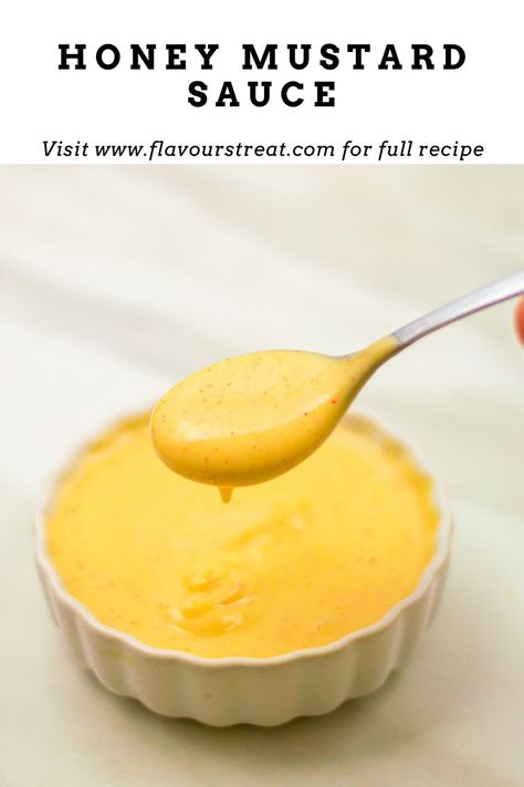 Honey Mustard Sauce Recipe, Yogurt Fruit Dip, Easy Sauce Recipe, Easy Dipping Sauce, Veggie Sticks, Sweet Potato Patties, Honey Mustard Recipes, Sauces Recipes, Veggie Patties