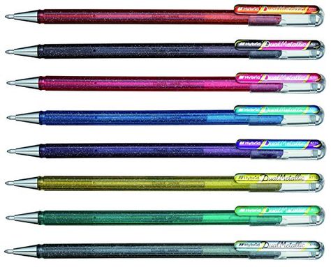 Clear Pencil Case, Metallic Liquid, Roller Pen, Gel Pens Set, Coloring Supplies, Gel Ink Pens, Ink Pens, Drawing Pad, White Pencil