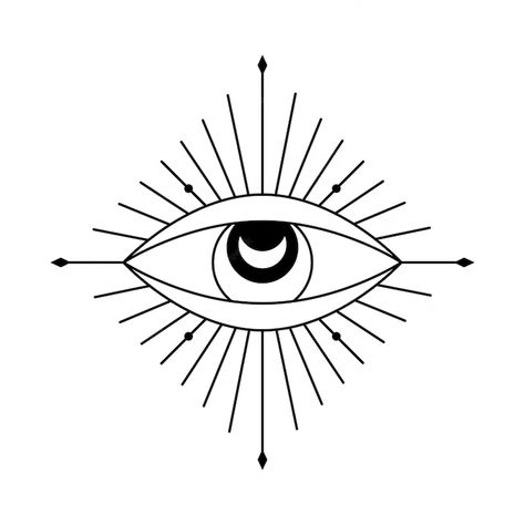 Eye Lash Art, Pour Paintings, Esoteric Symbols, Pencil Drawings For Beginners, Occult Symbols, Esoteric Art, Creative Soul, Line Art Tattoos, Occult Art