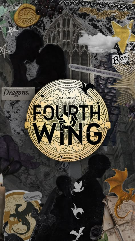 FOURTH WING • #fourthwing #booktok #book #booklover #bookish #bookloversaesthetic #dark #fyp #wallpaper #bookrecommendations #enemies #lovers #trope Fourth Wing Wallpaper, Wing Wallpaper, Reading Bujo, Four Wings, 4th Wing, Everything Book, Reading Journal Ideas, Wings Book, Music Reading