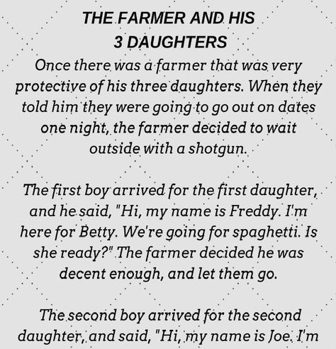 THE FARMER AND HIS DAUGHTERS-A SHORT FUNNY STORY - Trending Stories, News, Entertainment, Health, Funny & Celebrity buzz Funny Moral Stories, Comedy Stories In English, Short Love Stories To Read, Humour Stories, Short Moral Stories In English, Funny Stories In English, Short Love Stories, Cute Short Love Story, Hello Talk