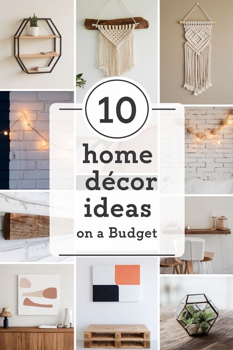 DIY Home Decor On A Budget, Budget-Friendly Home Decor Ideas, Home Decor Ideas Diy Coat, Family Room Makeover, Old Picture Frames, Home Diy Ideas, Diy Home Decor Bedroom, Diy Home Decor On A Budget, Creative Home Decor, Diy Home Decor Easy, Family Diy