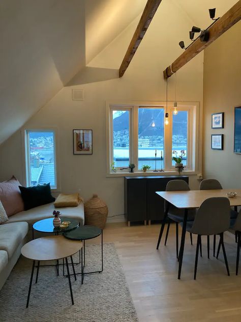 Norway Home Interior, Norwegian Apartment, Norway Apartment, Finnmark Norway, Norway City, Nordland, Tromso, The Apartment, Small Flat