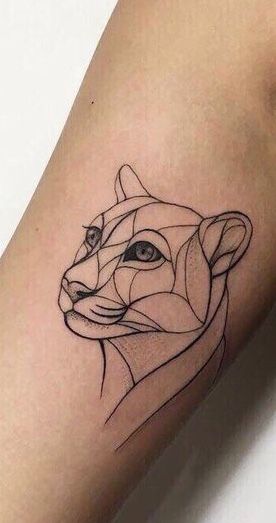 Geometric Dove Tattoo, Geometric Lioness Tattoo, Leona Tattoo, Mountain Mandala, Geometric Tattoo Back, Faces Sketch, Cat Sunflower, Tattoo Mermaid, Tattoo Diy