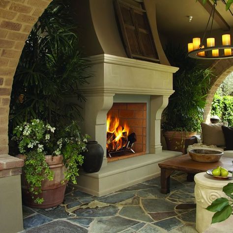 Traditional fireplaces