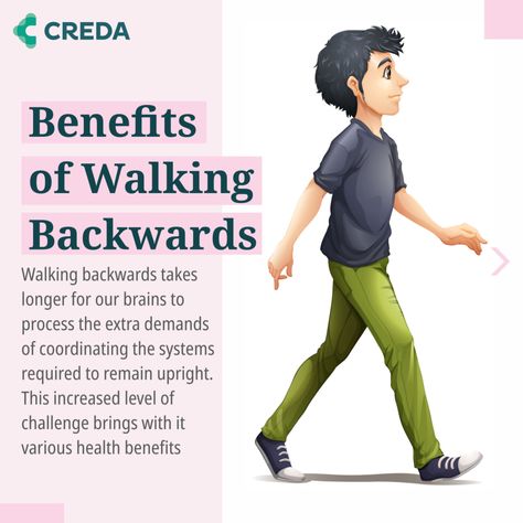 Walking backward has various health benefits but requires getting used to it. Start slow and once you feel more confident, you can begin to speed things up. It is better to practice indoors to avoid crashing into obstacles or falling over. Keep your chest and head upright as you walk backwards and resist the urge to look over your shoulders. Benefits Of Walking Backwards, 2024 Happiness, Walking Backwards, 2024 Goals, Benefits Of Walking, Feel More Confident, Walk Out, Health Benefits, Health Tips