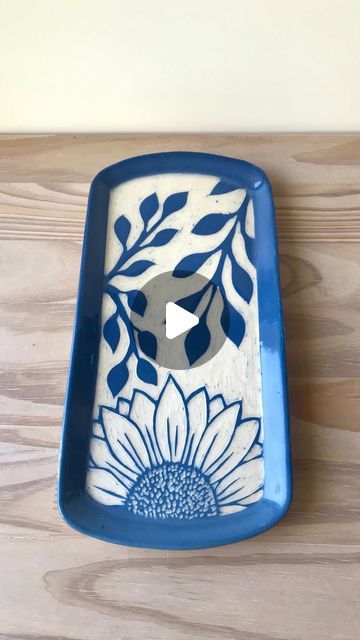 Ceramic Tray Design, Ceramic Trays Handmade, Pottery Trays Handmade, Clay Serving Tray, Pottery Ideas Handbuilt Serving Trays, Hand Built Pottery Decorative Trays, Pottery Serving Tray, Have A Beautiful Week, Sgraffito Designs