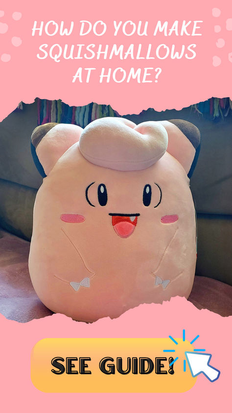 Squishmallows Squishmallows Diy Pattern, How To Make Your Own Plushie, Squishmallows Sewing Pattern, Diy Sewing Plushies, Easy Sew Plushies, Cute Plushies To Sew, Squishmallows Pattern, How To Make Plushies Diy, Squishmallow Sewing Pattern