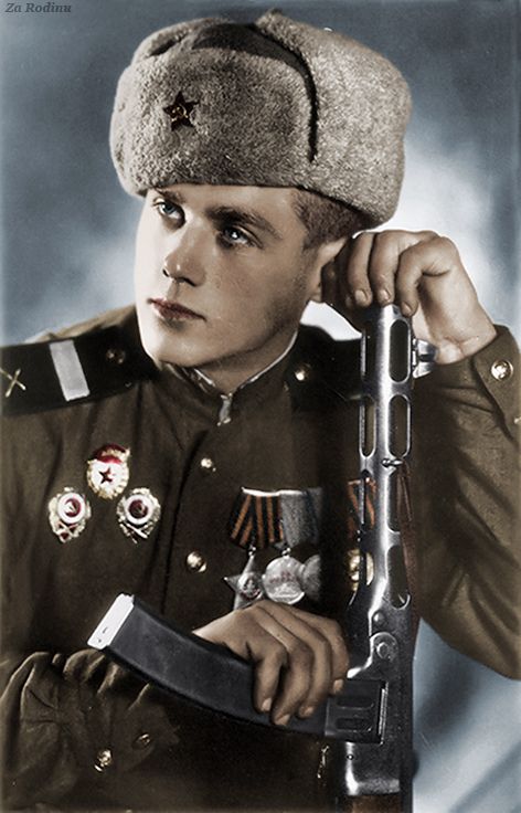 https://flic.kr/p/Kd1c8s | Soviet Artillery Sergeant 1945 | From the book 'The Soviet Soldier 1941-1945 by Phillip Rio. www.amazon.com/Soviet-Soldier-1941-1945-Philippe-Rio/dp/2... I highly suggest this book if you are interested in Red Army equipment,It's a treasure of information. Black, Soviet Soldier, Man In Uniform, Soldier, A Man, Black And White, White