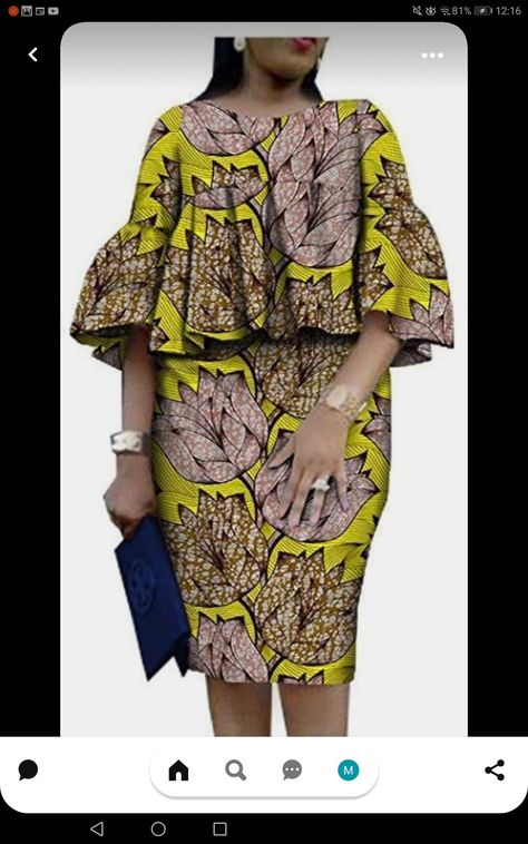 African Fabric Dress, African Print Dress Ankara, Short African Dresses, Best African Dresses, African Fashion Skirts, Afrikaanse Mode, African Wear Dresses, Ankara Skirt, African Inspired Clothing