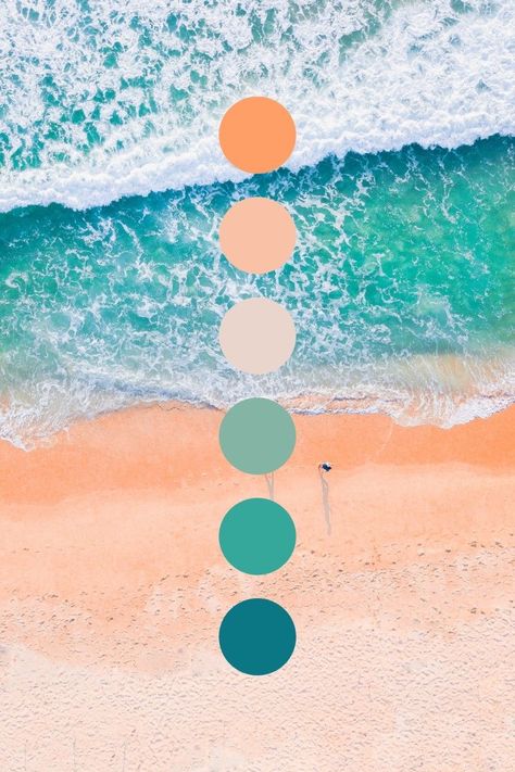 Light Teal Color Scheme, Summer Beach Colour Palette, Hawaii Colors Palette, Cabo Color Palette, Beachy Color Schemes, Miami Beach Color Palette, Ocean Theme Color Palette, Tropical Pastel Color Palette, Beach Colour Scheme