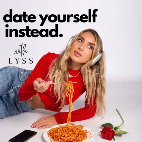 Date Yourself Instead on Apple Podcasts Date Yourself, Podcast Advertising, Podcast Setup, Digital Advertising Design, Podcast Cover, Podcast Studio, Starting A Podcast, Instagram Feed Ideas, Branding Photoshoot