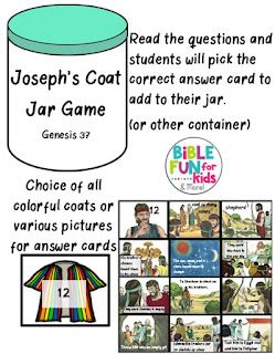 Joseph's Coat Lapbook & More | Bible Fun For Kids Joseph And Coat Of Many Colors, Josephs Coat Of Many Colors Printable, Joseph Coat Of Many Colors Lesson, Joseph’s Coat Of Many Colors Game, Jesus Bulletin Boards, Mouth Game, Joseph Interprets Dreams, Bible Search, Jar Games