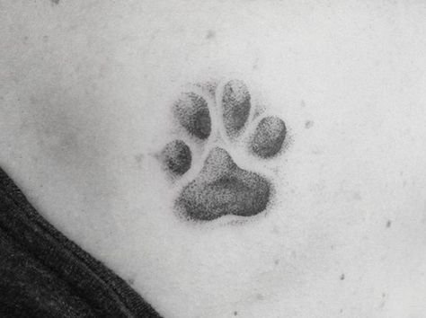 Pets Paw Print Tattoo, Cat Paw Print Tattoo Placement, Shaded Paw Print Tattoo, Kitty Paw Tattoo, Cat Paw Tattoo Designs, Cat Paw Print Tattoo On Wrist, Tattoo Ideas Cat Paw, Tiny Paw Print Tattoo Cats, Cats Paws Tattoo