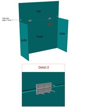 Build your own lemonade stand! | Skip To My Lou Collapsible Lemonade Stand, Crafts For Kids To Sell, Make A Lemonade Stand, Kids Lemonade Stands, Boba Bar, Diy Lemonade Stand, Kids Lemonade, Gerobak Dorong, Cookie Booth