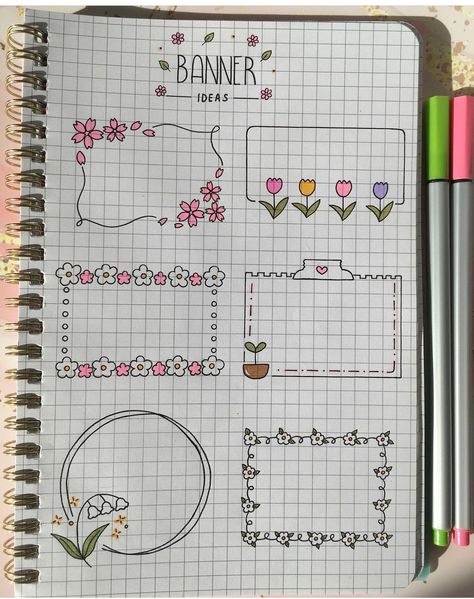 Doodle Notebook, خريطة ذهنية, Stationery Journal, Bullet Journal Ideas Templates, Bond Paper Design, Cute Easy Doodles, Bullet Journal Paper, Bulletin Journal Ideas, Diy Journal Books