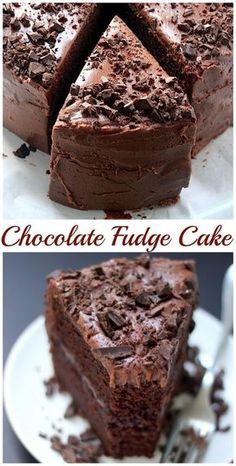 Decadent Chocolate Cake, Chocolate Fudge Cake, Fudge Cake, Decadent Chocolate, Chocolate Fudge, Chocolate Cake Recipe, Best Chocolate, Unsweetened Cocoa, Granulated Sugar