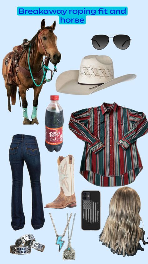 Roping Aesthetic, Barrel Racing Outfits, Country Western Outfits, Country Outfits Women, Western Girl Outfits, Casual Country Outfits, Team Roping, Southern Outfits, Western Wear Outfits