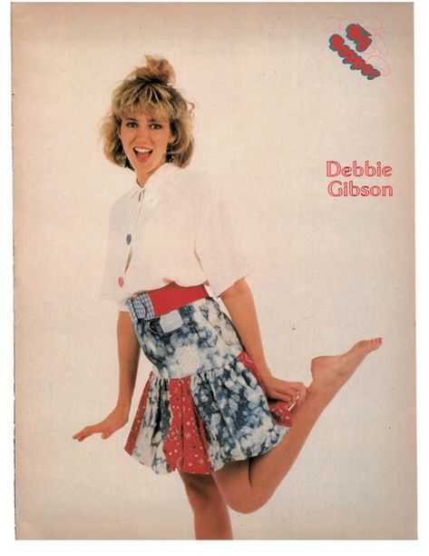 Top Of The Pops 80s: Debbie Gibson Debbie Gibson 80s, Fun Boy Three, Big Bopper, 1980s Fashion Women, The Proclaimers, Chris De Burgh, Pat Benatar, 80’s Fashion, River Phoenix