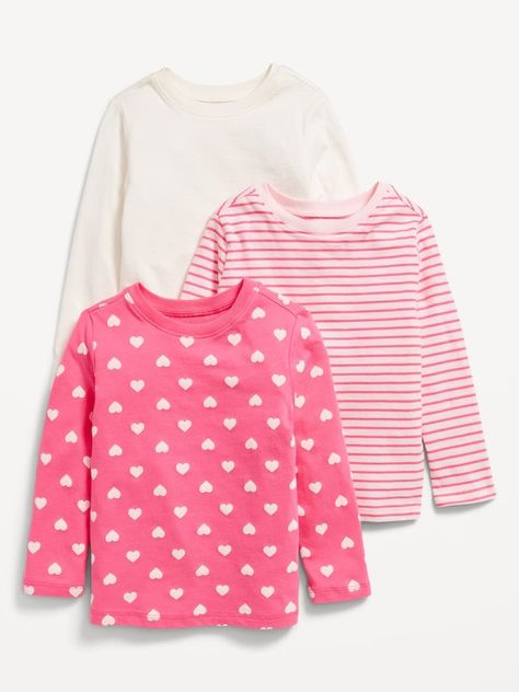 Toddler Girl Clothing | Old Navy Toddler Girls, Toddler Boys, Toddler Girl Shirts, Toddler Girl Clothing, Old Navy Toddler Girl, Toddler Girl Outfits, Girls Long Sleeve, Girl Top, Baby Stuff