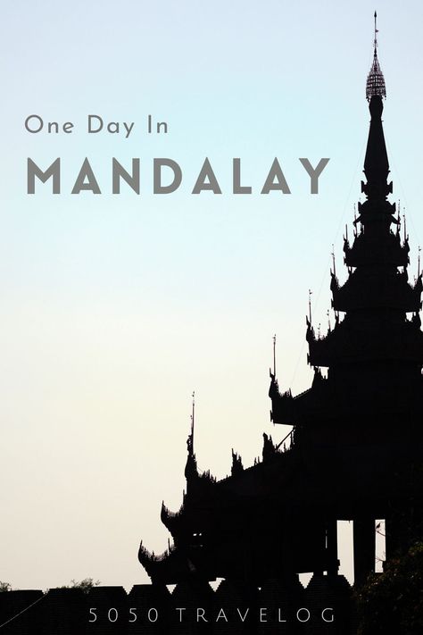 One day in Mandalay with a stay at Hotel Yadanarbon. We explore the magnificent Mandalay Place and walk along the walls and moat. We climb the 1729 steps to Mandalay Hill and are rewarded with a panoramic view and magical sunset from the Sutaungpyei Pagoda. #myanmar #mandalay #travel #asia #mandalayhill Mandalay Myanmar Photography, Mandalay Moat, Mandalay City, Myanmar Tattoo, Mandalay Hill, Myanmar Mandalay, American Drawing, Burmese Art, Space Art Gallery