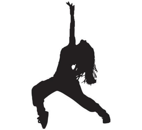 Contemporary Dance Silhouette, Dance Profile Pictures, Breakdance Silhouette, Dance Hip Hop Aesthetic, Hip Hop Dancer Silhouette, Hiphop Dance Aesthetic, Danse Aesthetic, Baile Aesthetic, Dancer Logo