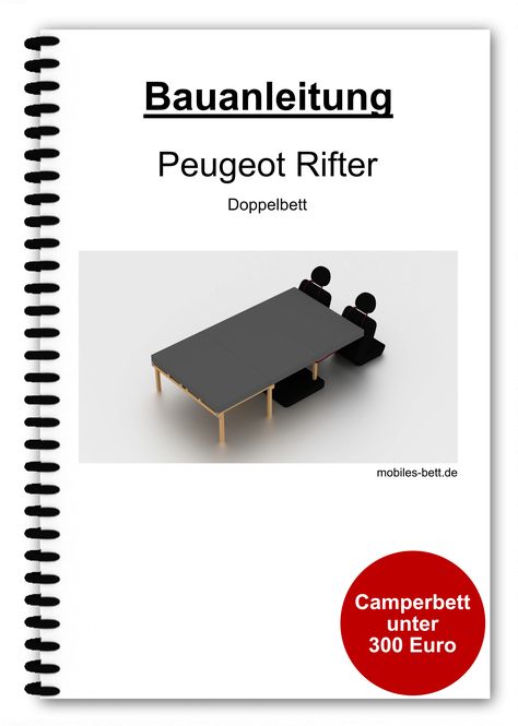 Schritt-für-Schritt Anleitung für Peugeot Rifter Autobett zum selber bauen. Auf mobiles-bett.de finden Sie eine detailierte Bauanleitung zum Bau eines Doppelbett für Ihren Peugeot Rifter. Die Anleitung beschreibt alle Maße und Materialien, die Sie in Ihrem Baumarkt zuschneiden und besorgen können. Danach setzten Sie diese wie einen Bausatz zusammen. #Camper #Auto #Bett #Minivan #Minicamper #Camping #diy #selber bauen #Schritt-für-Schritt #Anleitung #Peugeot Rifter Homemade Beds, Vw Caddy Maxi, Kangoo Camper, Camper Beds, Caddy Maxi, Camping Diy, Camping Box, Diy Step By Step, Seat Alhambra