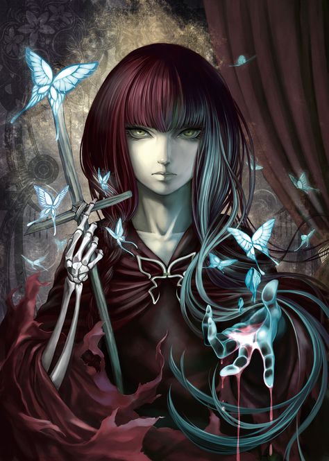 Pinterest Morgana The House In Fata Morgana, The House In Fata Morgana, Ghost Bride, Fata Morgana, Art Characters, Attack On Titan Anime, Manga Illustration, Visual Novel, Art Beautiful