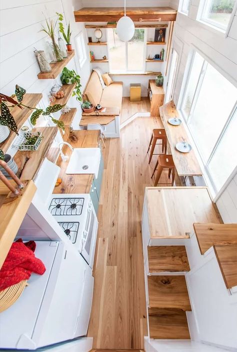 Tiny House Interior Design, Tiny House Loft, Tiny House Trailer, Tiny House Inspiration, Tiny House Listings, Casa Container, Modern Tiny House, Tiny House Movement, Tiny House Decor