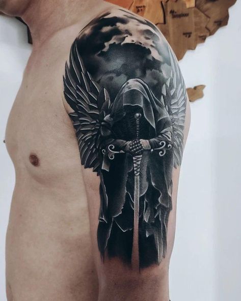 Cover Up Tattoos For Men Arm, Arm Cover Up Tattoos, Forearm Cover Up Tattoos, Cover Up Tattoos For Men, Best Cover Up Tattoos, Half Sleeve Tattoos Forearm, Black And Grey Tattoo, Black Tattoo Cover Up, Skull Sleeve Tattoos