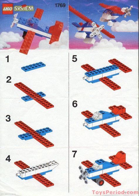 Crazy Easy Lego Machines That Work // [http://theendearingdesigner.com/10-cool-lego-machine-constructions-that-you-never-imagined-possible/] Lego Airplane Instructions, Lego Plane Ideas, Lego Free Build Ideas, Lego Plane Instructions, Lego Simple Ideas, Simple Lego Ideas, Simple Lego Builds Instructions, Simple Lego Builds, Lego Therapy