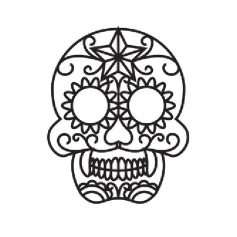 Skull - 3D Pen Creation Library 3d Pen Stencils, Pen Projects, 3d Printer Pen, 3d Pen Art, Halloween Templates, 3d Printing Pen, 3d Pen, Stencil Pattern, 3d Drawings